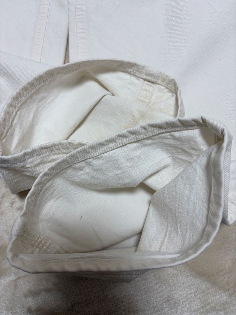 OshKosh ホワイト　ペインターパンツ　usa製 70s 80s ビンテージ