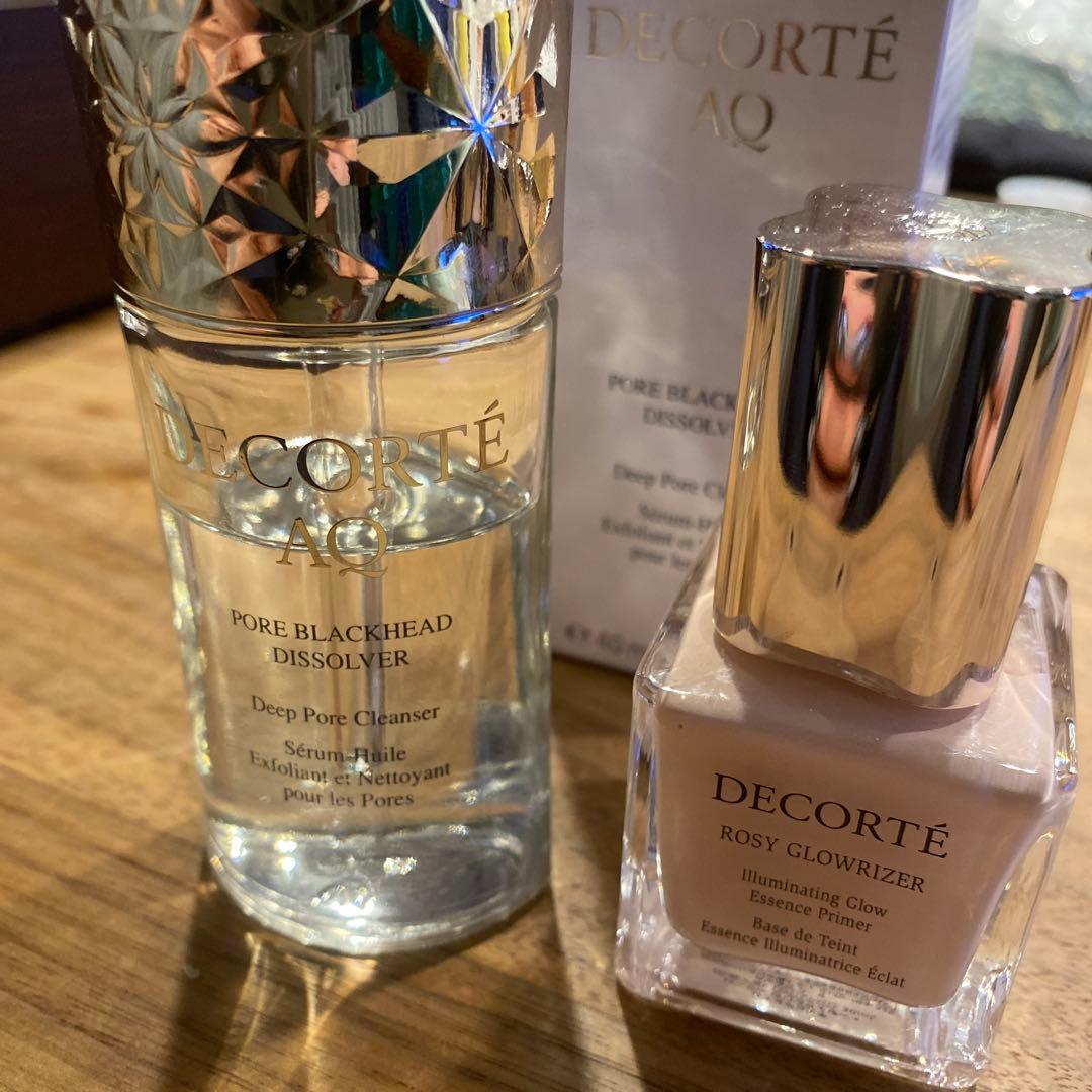 DECORTÉ 毛穴美容液オイル& Rosy Glowrizer