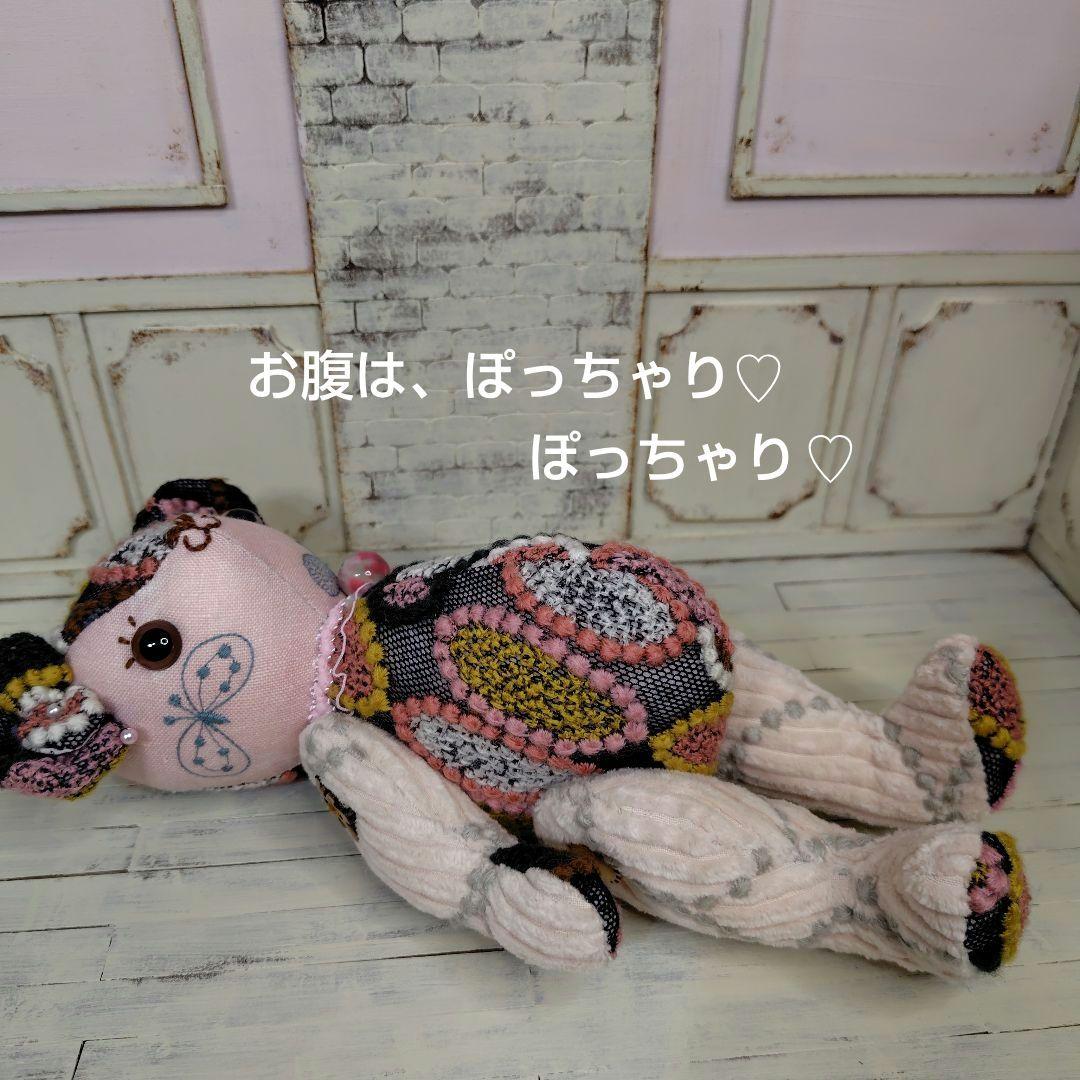 ゆ*こ様 【オークションです】ミナペルホネン＊ハンドメイド＊ぬいぐるみ＊テディベ