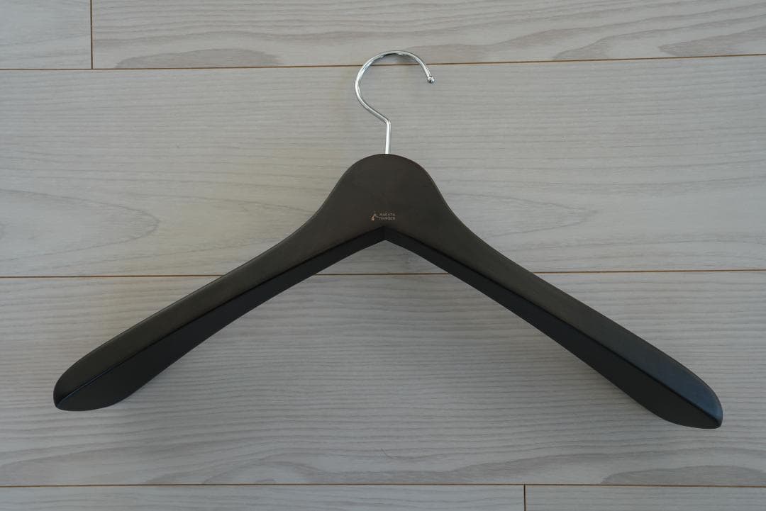 【NAKATA HANGER】5本組スモークブラウン SET-01N 430mm