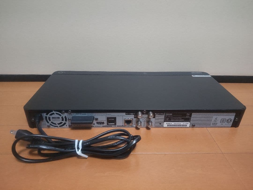 東芝　REGZA　DBR―Z620 1TB→3TB プチメンテ済み