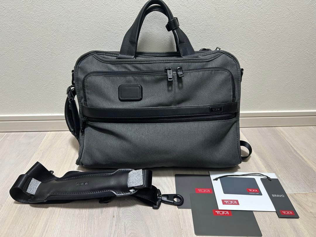 TUMI Slim 3 wayトゥミ スリムウェイブリーフ アンスラサイト