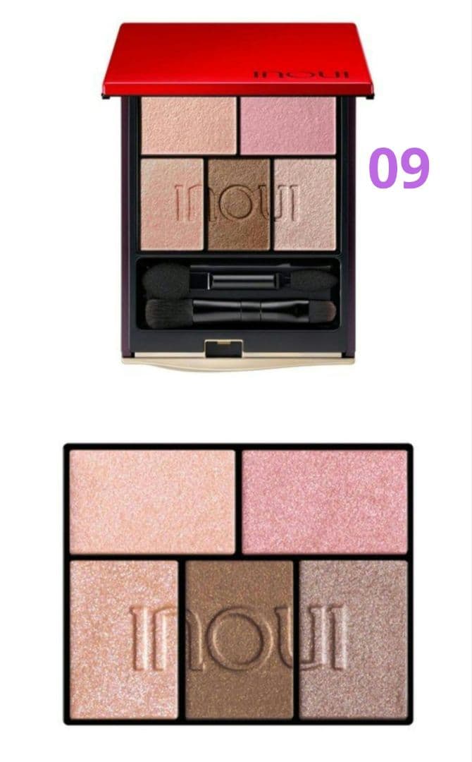 完売！限定inoui インウイアイシャドウパレット 09本体