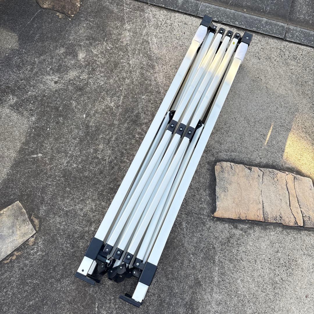 美品 FIELDOOR タープテント オレンジ トップカバー付き♪