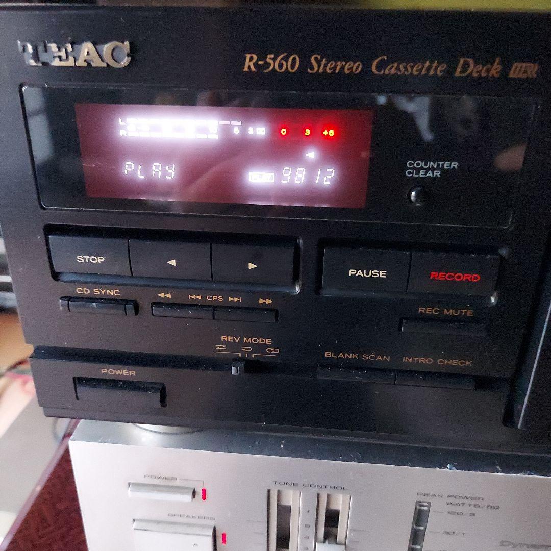 TEAC　ステレオ カセットデッキR-560