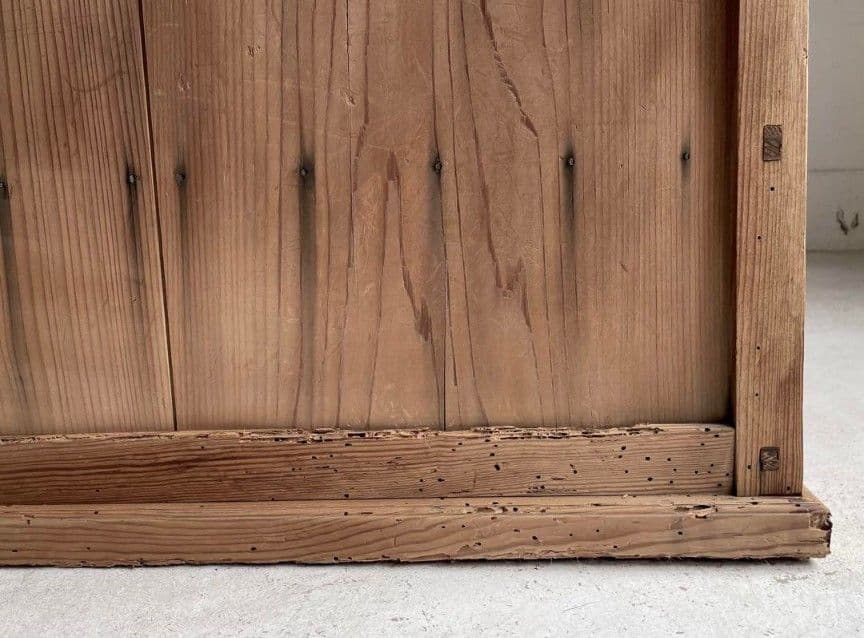 momiさま専用 アンティーク　古いガラス戸棚 レトロ　食器棚