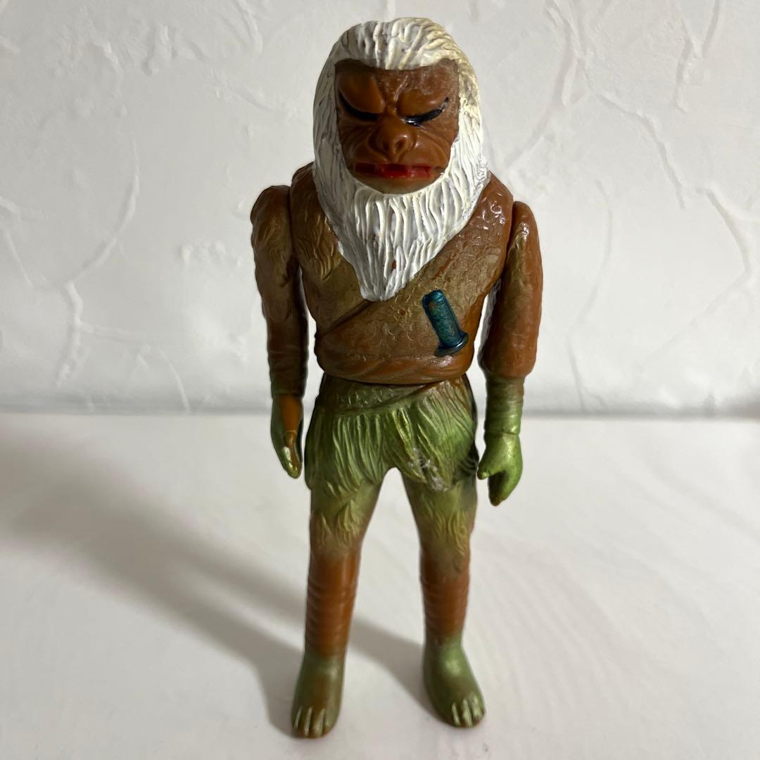 ⚠️当時物・貴重　変身忍者嵐　不死身ましら　ミニソフビ　ポピー　昭和レトロ