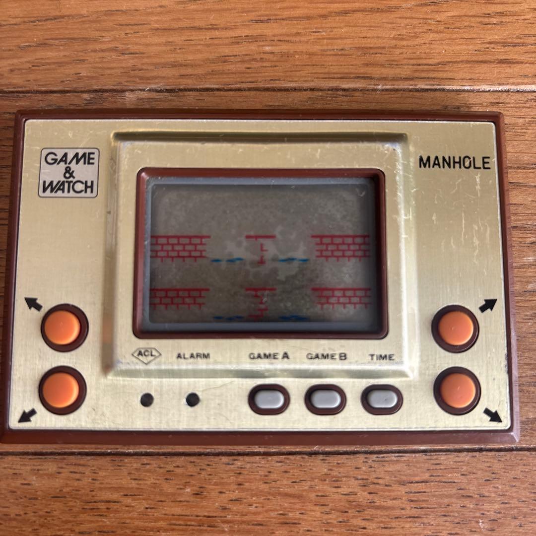 ゲームウォッチ マンホール GAME WATCH 任天堂 MH-06 可動確認済