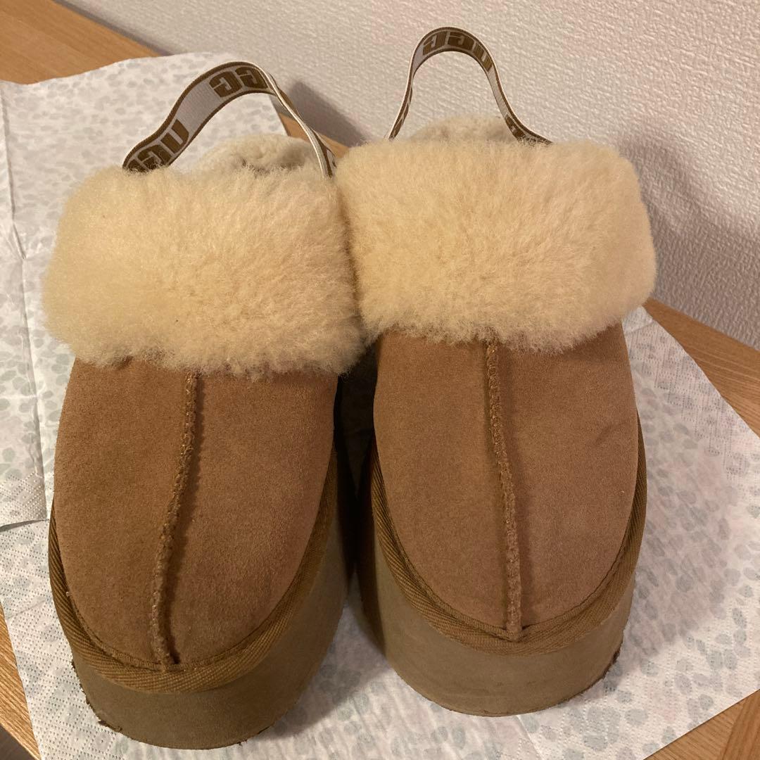 正規品UGG ファンケット　26cm Chestnut 厚底　ブラウン