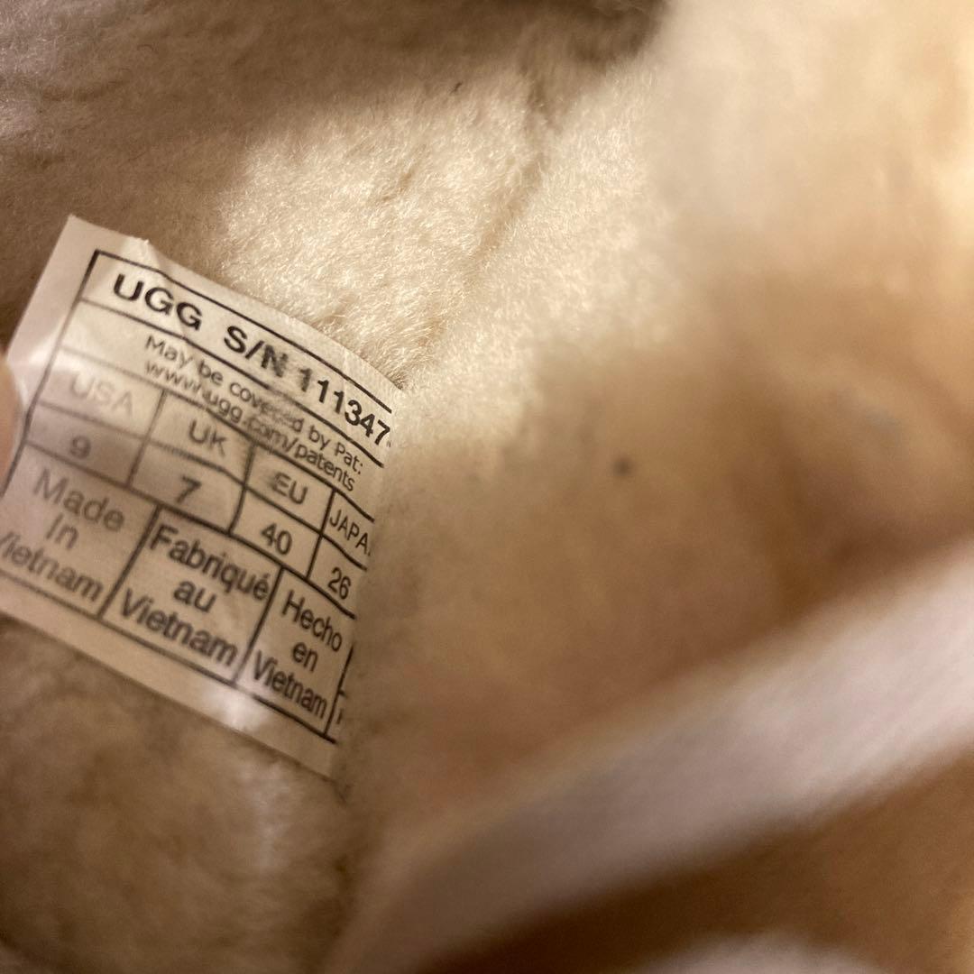 正規品UGG ファンケット　26cm Chestnut 厚底　ブラウン