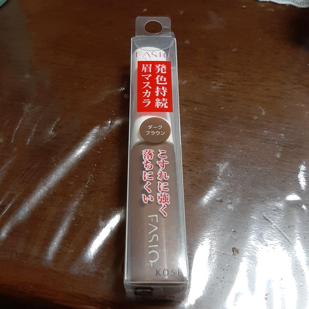ファシオ カラーラスティング アイブロウ マスカラ BR303 ダークブラウン…