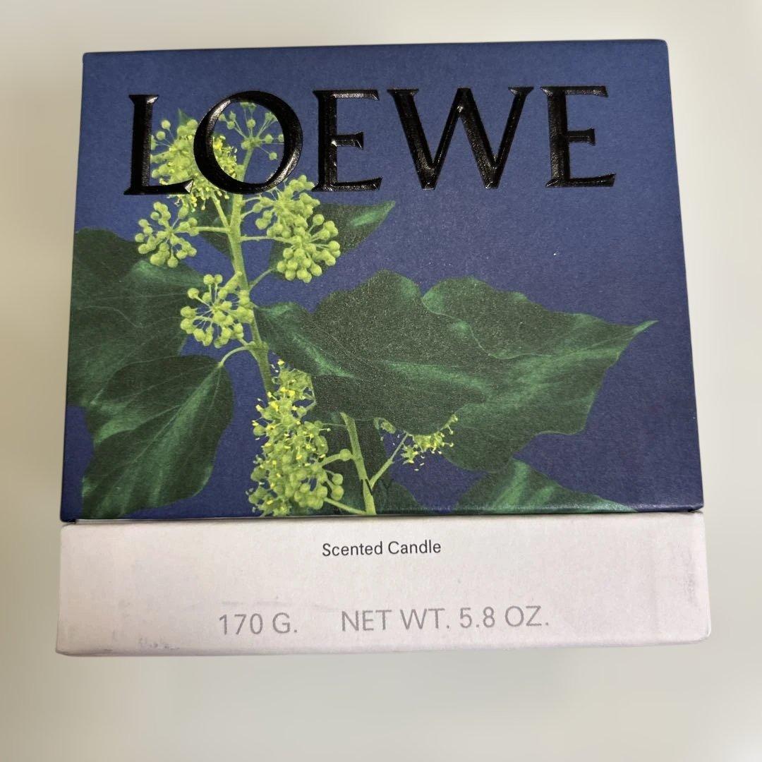 新品　未使用　LOEWE アイビーキャンドル（170g）紙袋付き