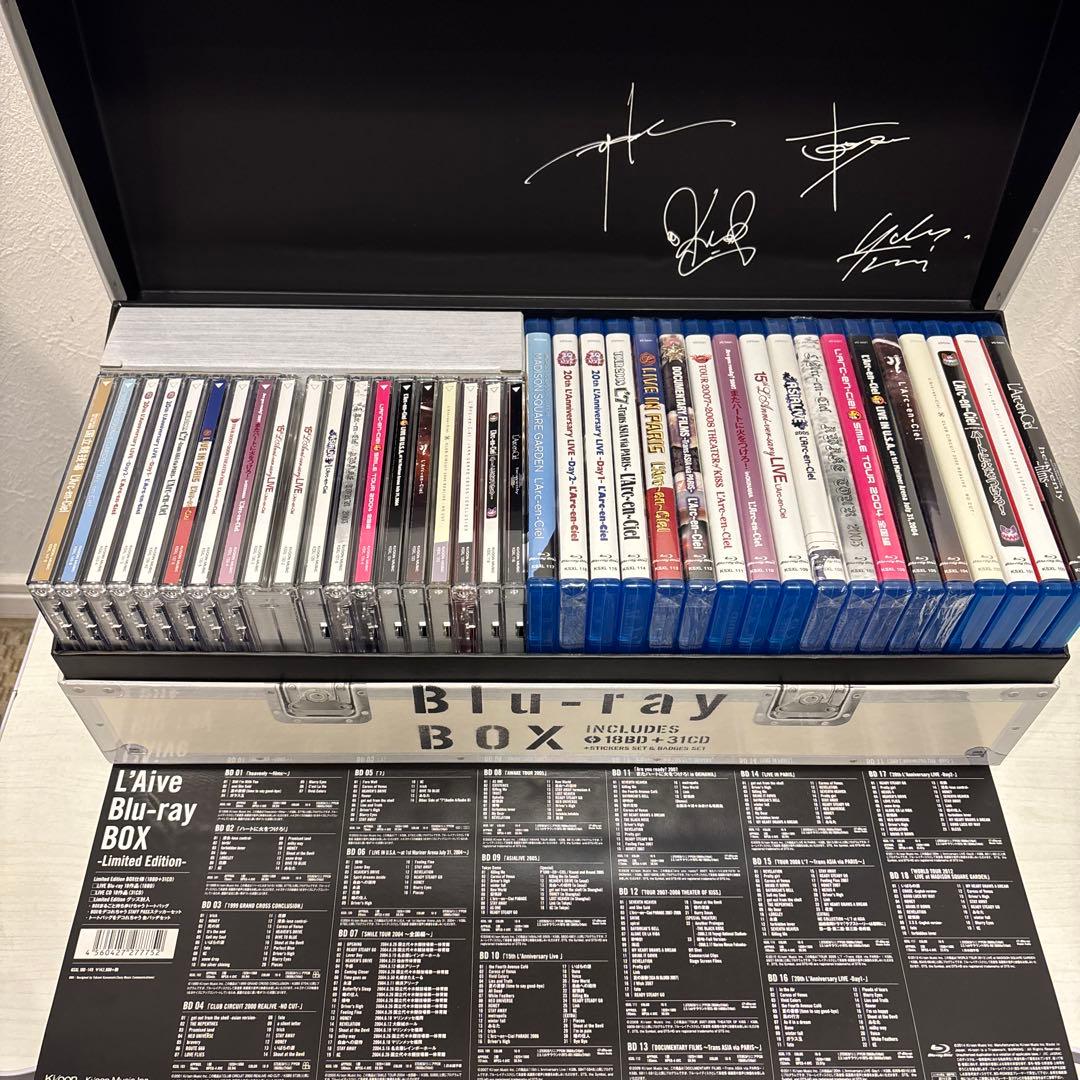 ラルク L'Aive Blu-ray BOX -Limited Edition-
