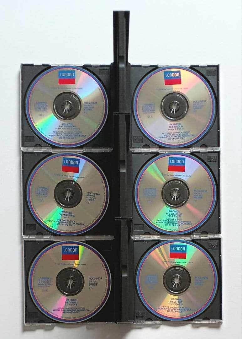 ワーグナー「ニーベルングの指環」全曲BOXセット（CD18枚組）ショルティ（指揮