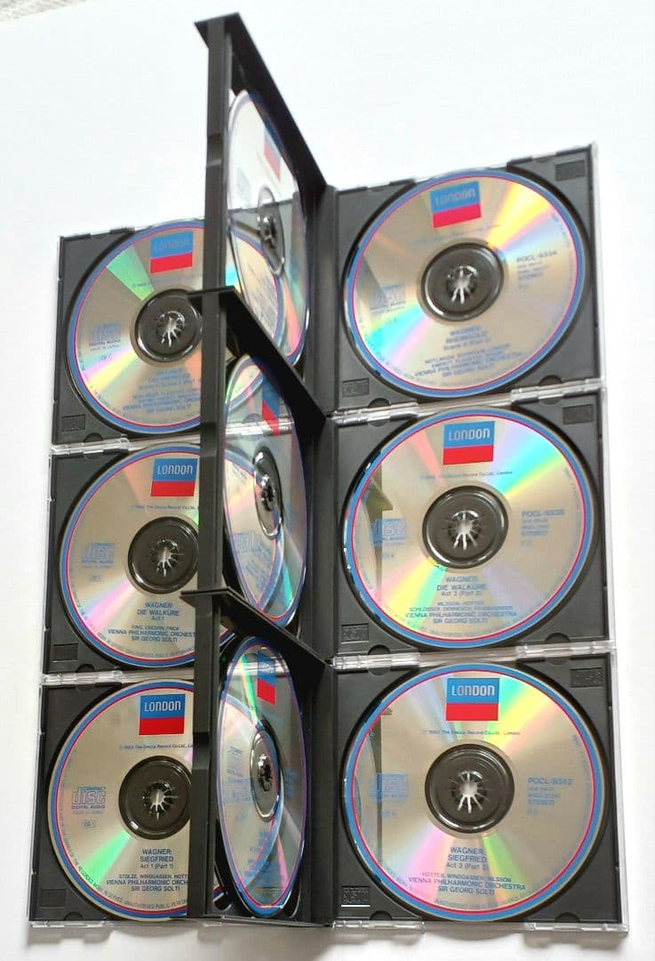 ワーグナー「ニーベルングの指環」全曲BOXセット（CD18枚組）ショルティ（指揮