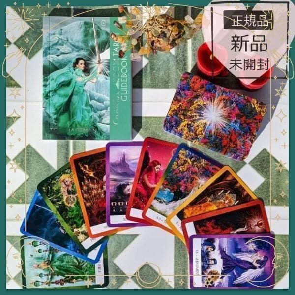 ★正規品タロットカード★異色な美麗デッキ✨7色チャクラ×タロットを融合したデッキ