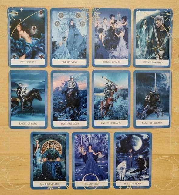 ★正規品タロットカード★異色な美麗デッキ✨7色チャクラ×タロットを融合したデッキ