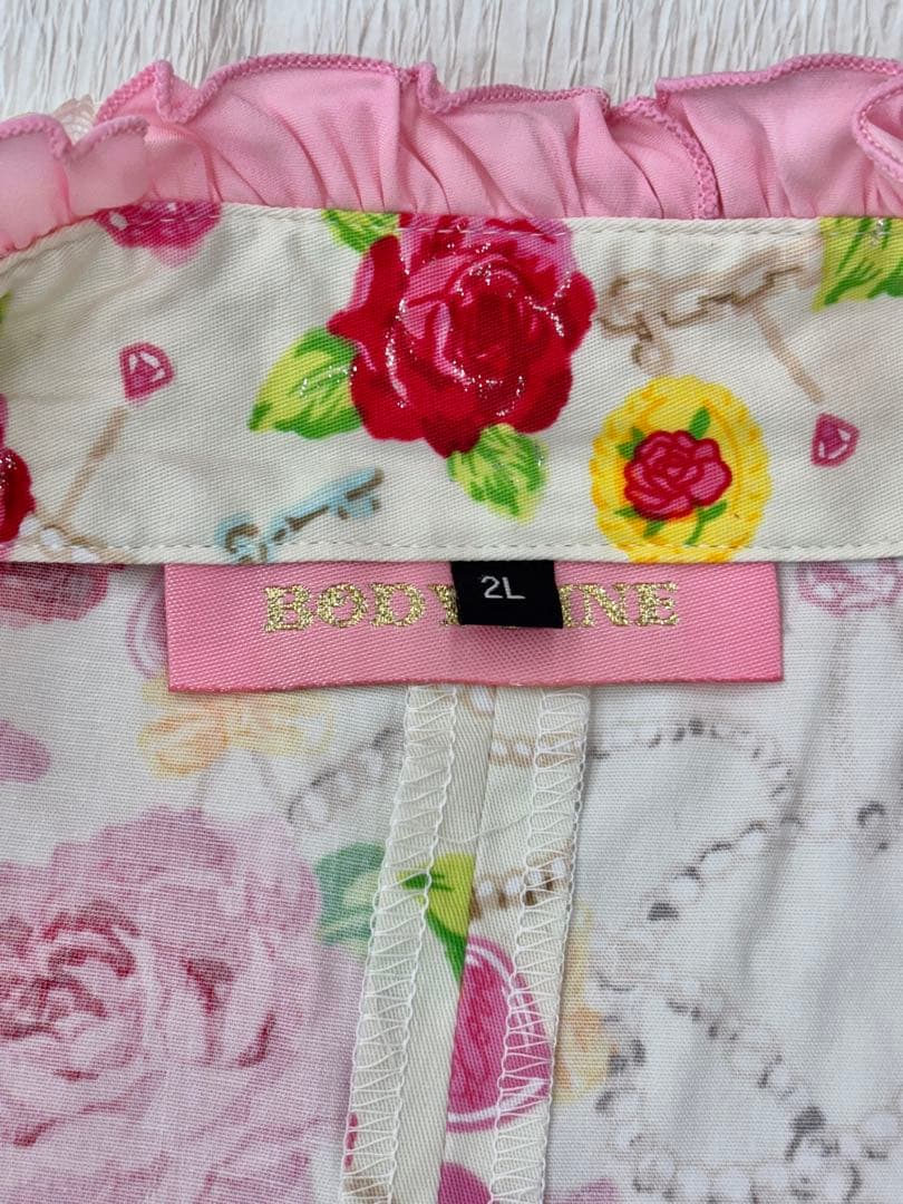 BODYLINE ロリータ 浴衣ドレス　オフホワイト《き675》#江戸小もーん