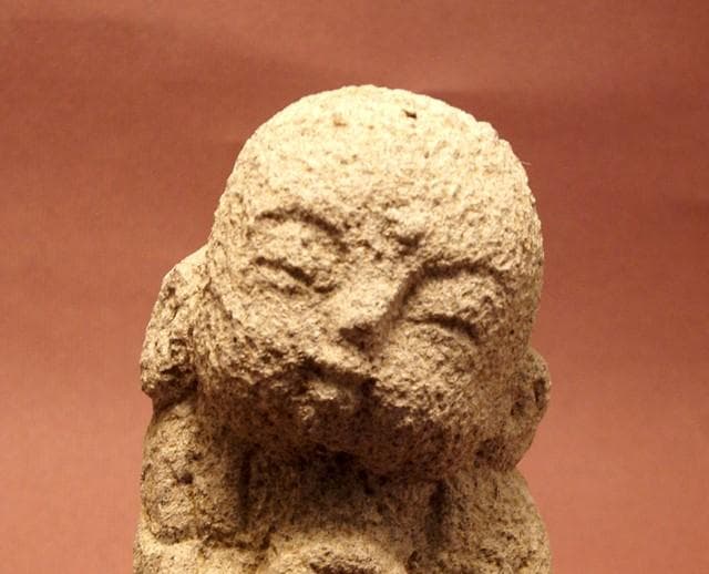 メルカリ出品石地蔵2　NO173