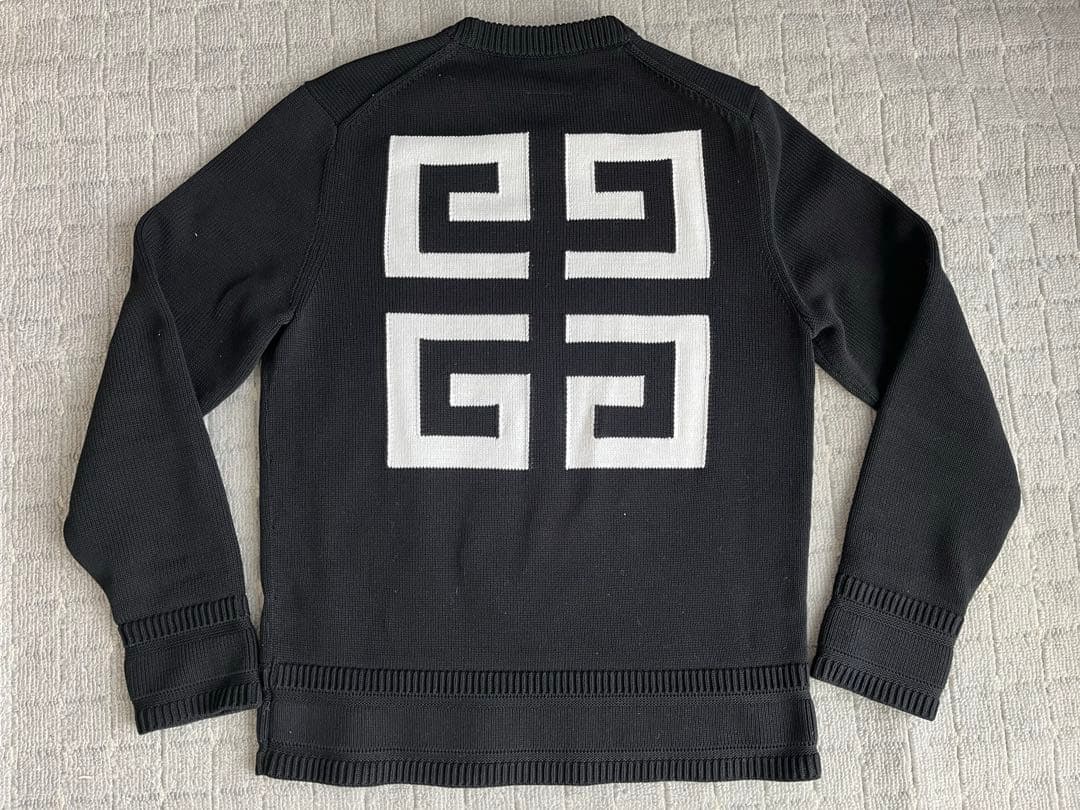 MAKO　GIVENCHY 4G コットン セーター ラウンドニット　XL