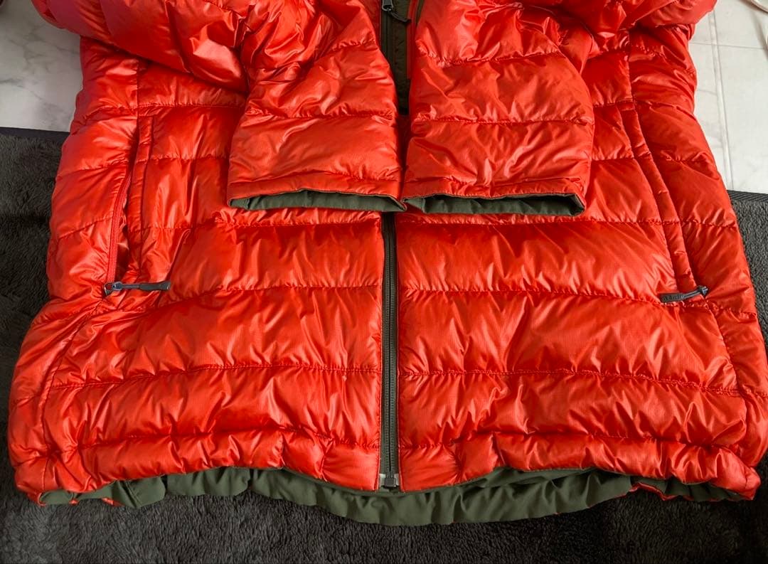 良品mont-bell コロラドパーカ リバーシブル ダウンジャケット　XL