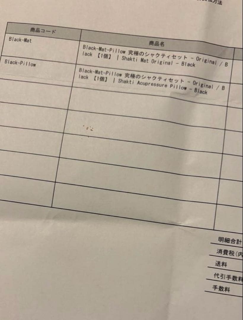 正規品タグ付き　シャクティマットandピローセット