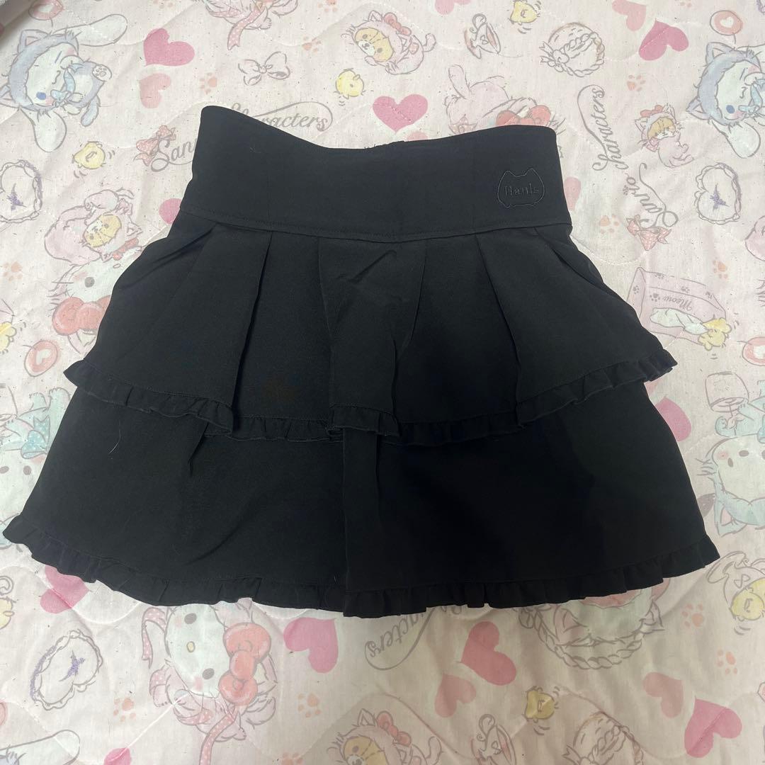 Hauls ティアードふりⅹ2ミニⅹ2スカート