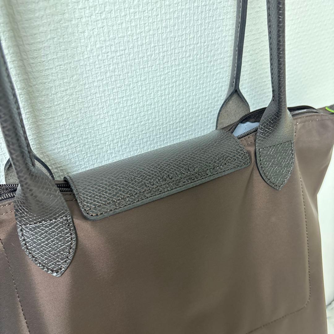 【期間限定お値下げ中】ル プリアージュグリーン L ショルダーバッグ　モカ