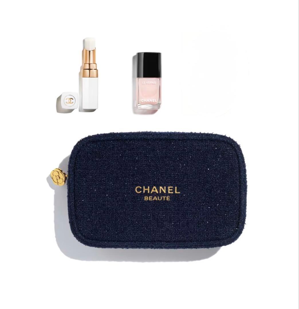 CHANELクリスマスコフレ2025 リップ アンド ネイル ケアセット