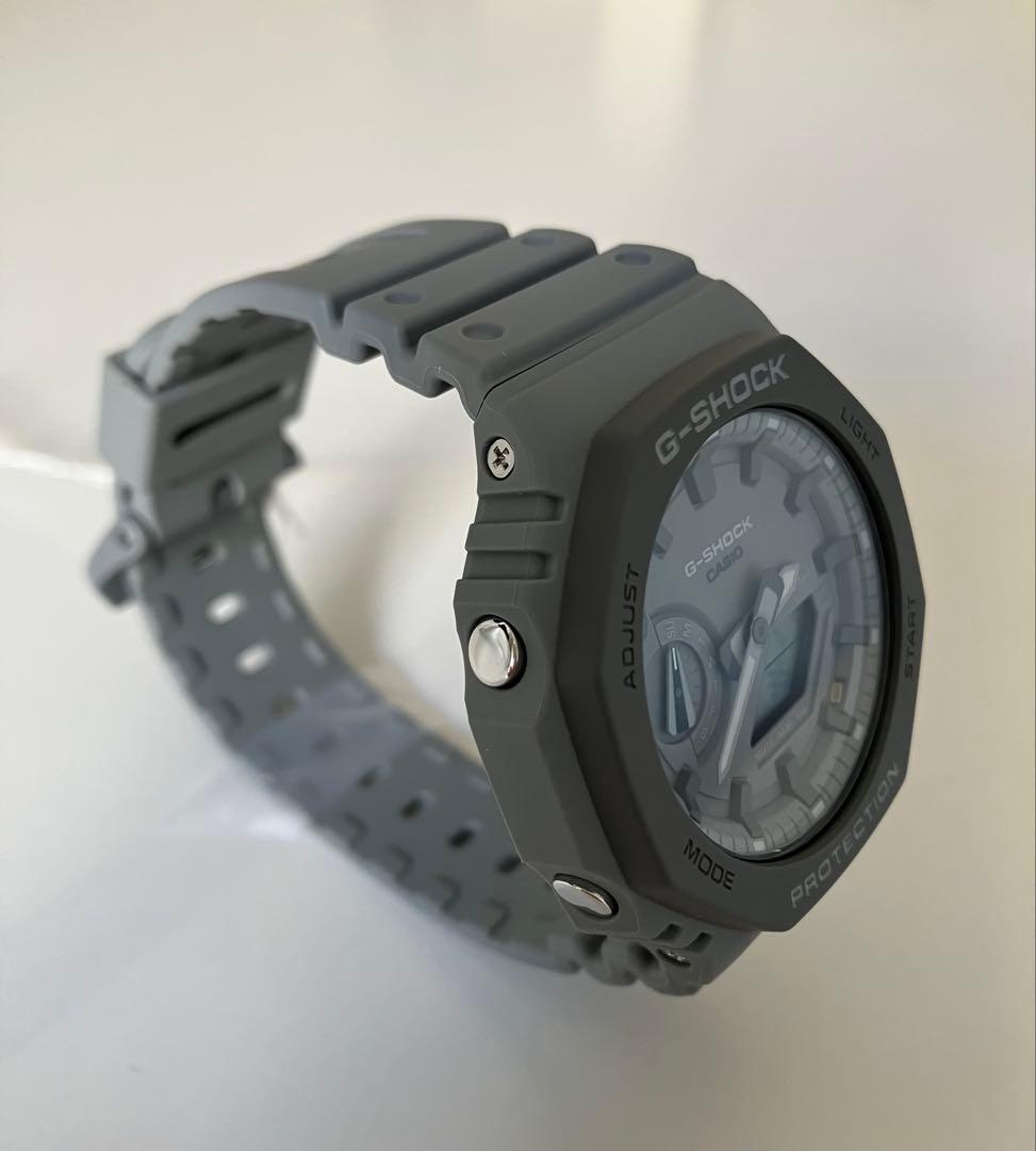 新品未使用タグ＆箱付CASIO G-SHOCK GA-2110ET-8A グレー