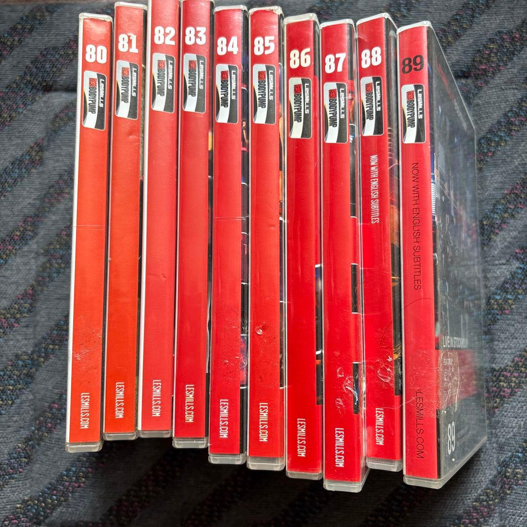 mtjp2000 レズミルズ　ボディパンプ　70から96