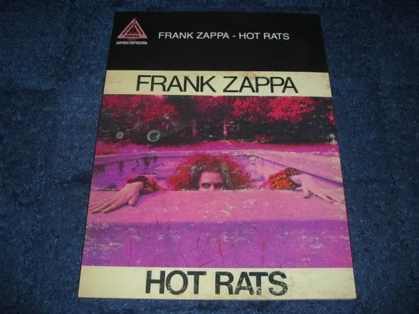 匿名送料無料 フランク・ザッパ HOT RATS 輸入ギター譜(TAB譜付)-