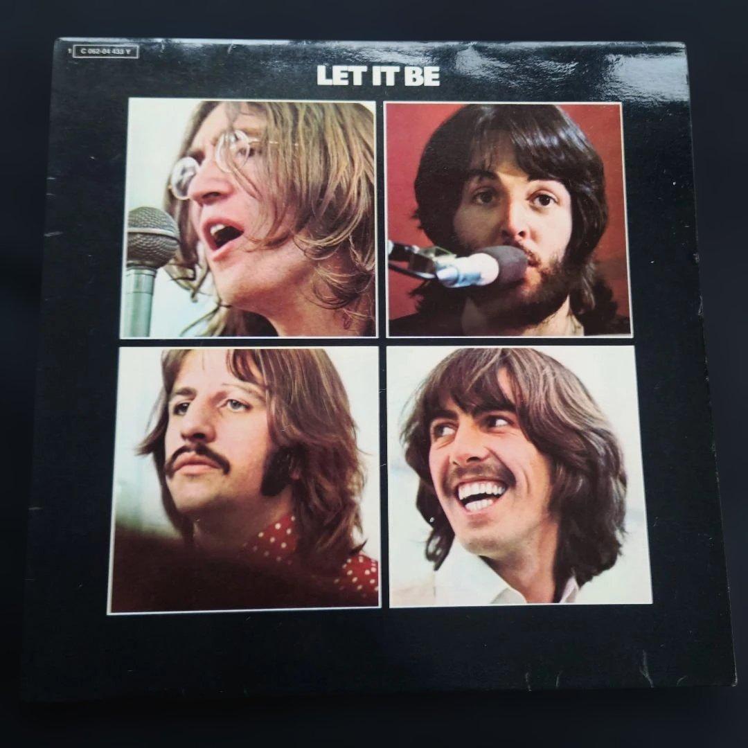 初回ドイツ盤The Beatles LET IT BE 極上美