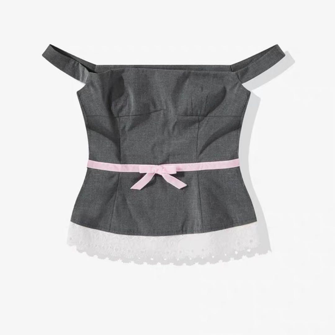 トップス HEAVEN by marc jacobs coquette bow top