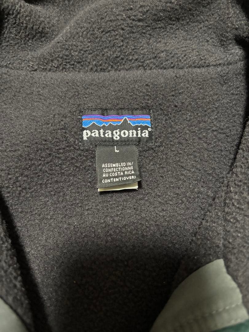 【美品】90s patagonia シェルドシンチラベスト ハンターグリーン