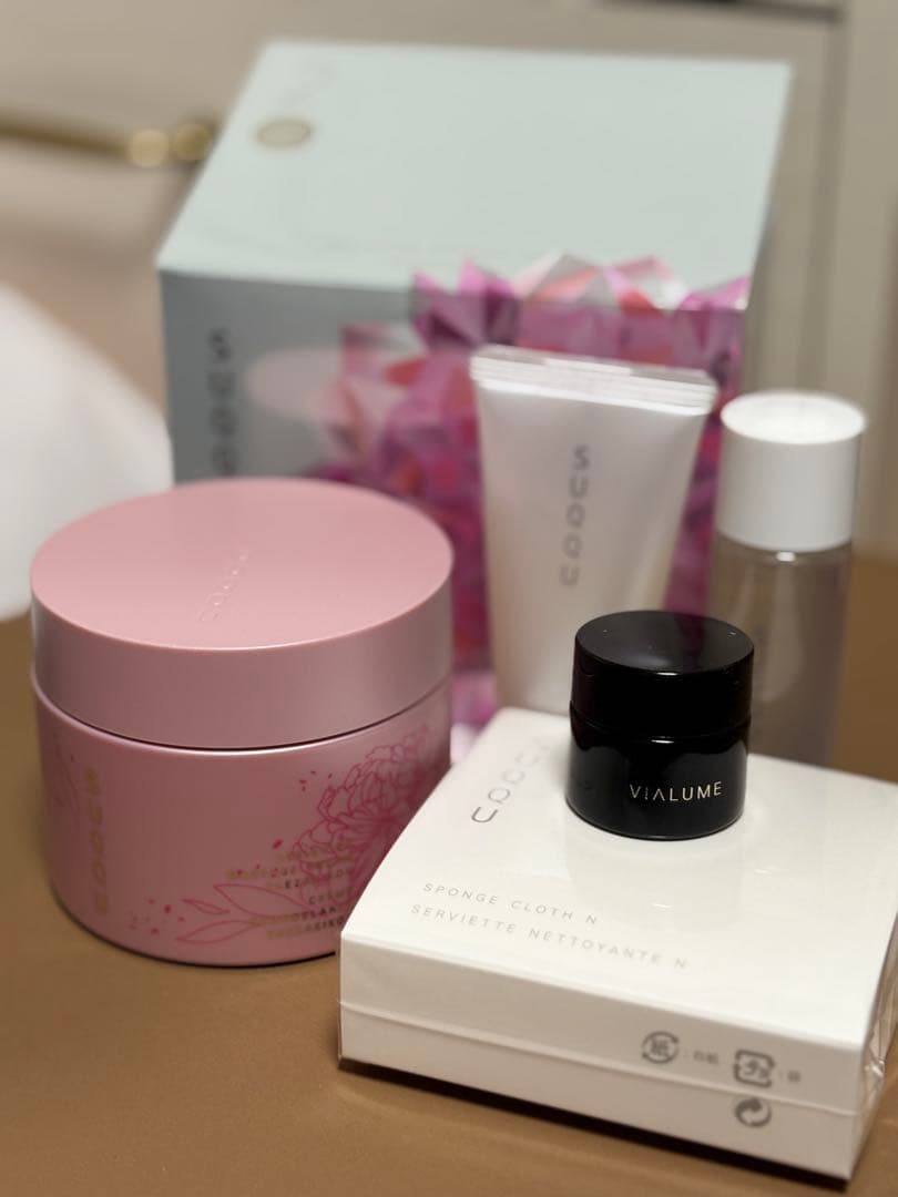 【新品未使用】SUQQU デザイニングマッサージクリーム 八重咲香キット