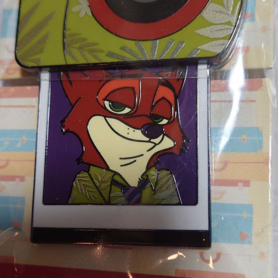 香港ディズニーランド ニックワイルド/ジュディホップス ピンバッジ/ズートピア2