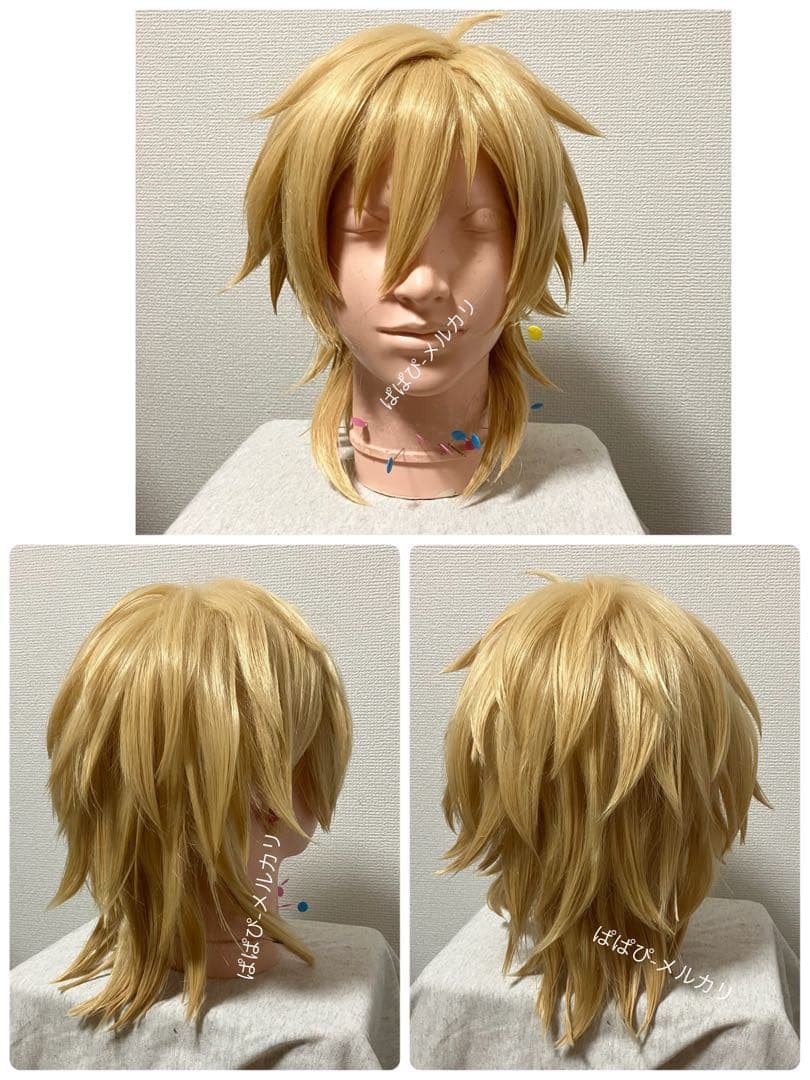 あんスタ　羽風薫　セット済み　ウィッグ　コスプレ