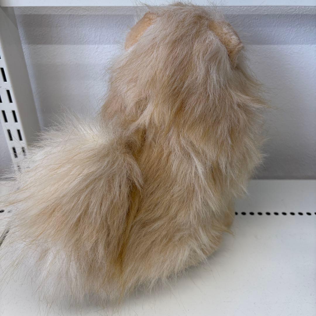 ぬいぐるみの三英　グレイスフル　イヌ　ポメラニアン　リアルなぬいぐるみ　タグ付き