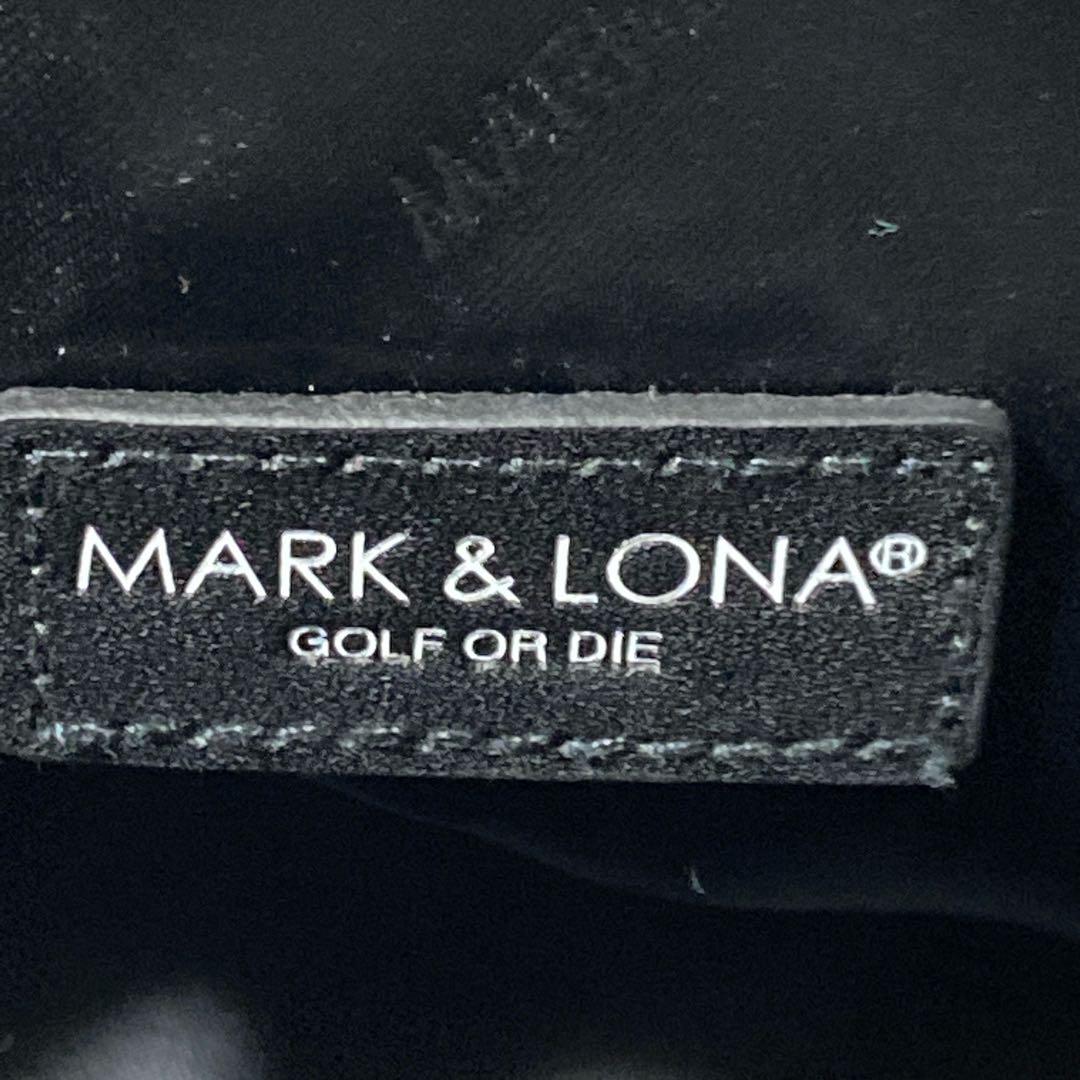 近年モデル⭐️マークアンドロナ　CODE カートバッグ 大理石模様　ゴルフ　白　黒