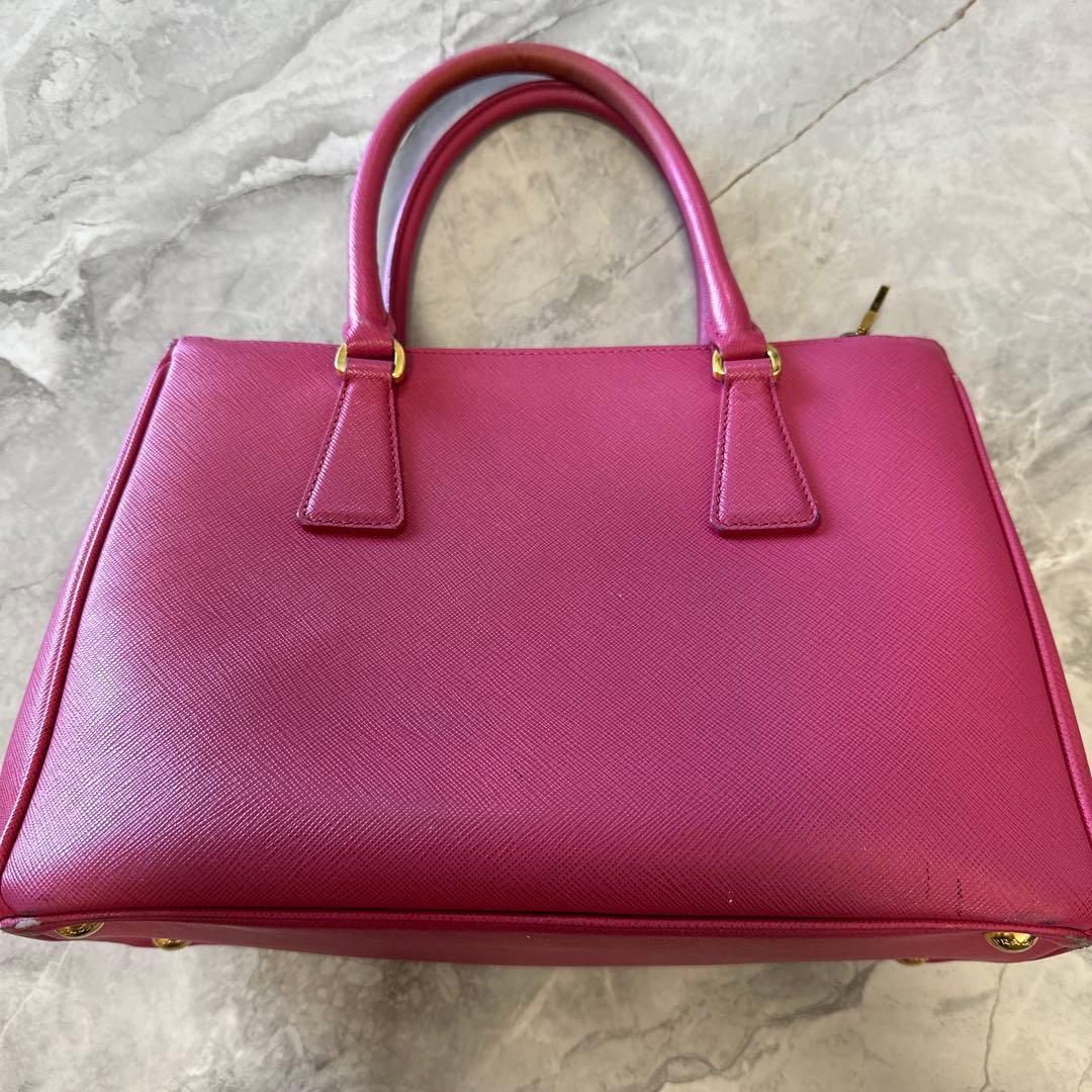 PRADA トートバッグ　ピンク
