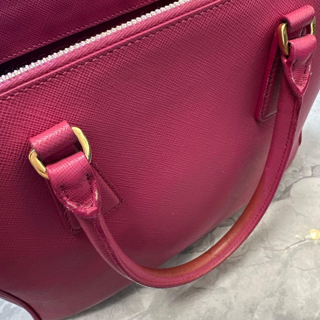 PRADA トートバッグ　ピンク