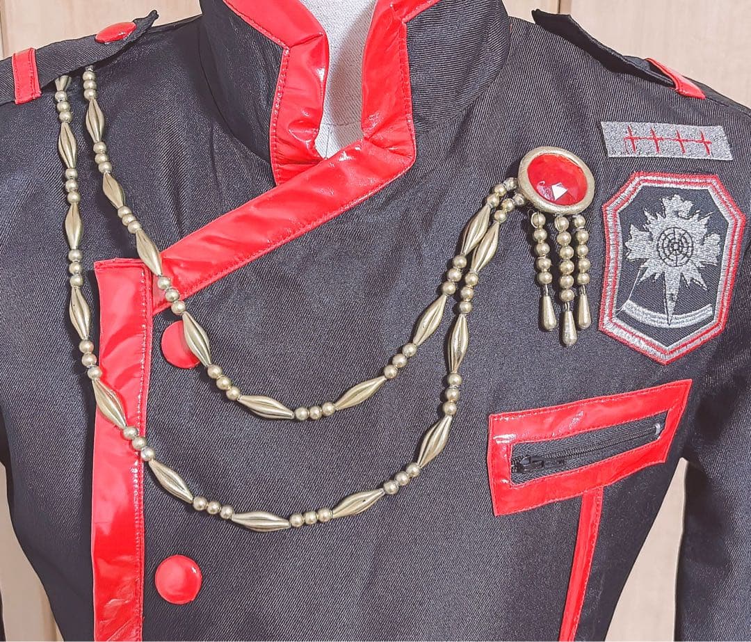 D.Gray-man 神田ユウ コスプレ 衣装 三期団服 ウィッグ