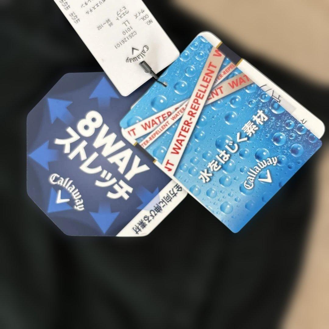 【値引き】Callaway 8WAYストレッチパンツ LL ブラック