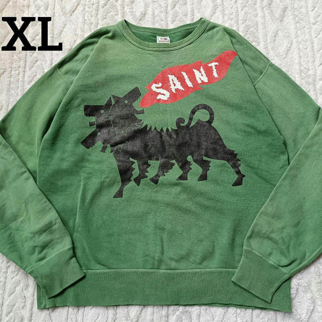 セントマイケル 23AW ケルベロス CRW N スウェット グリーン XL