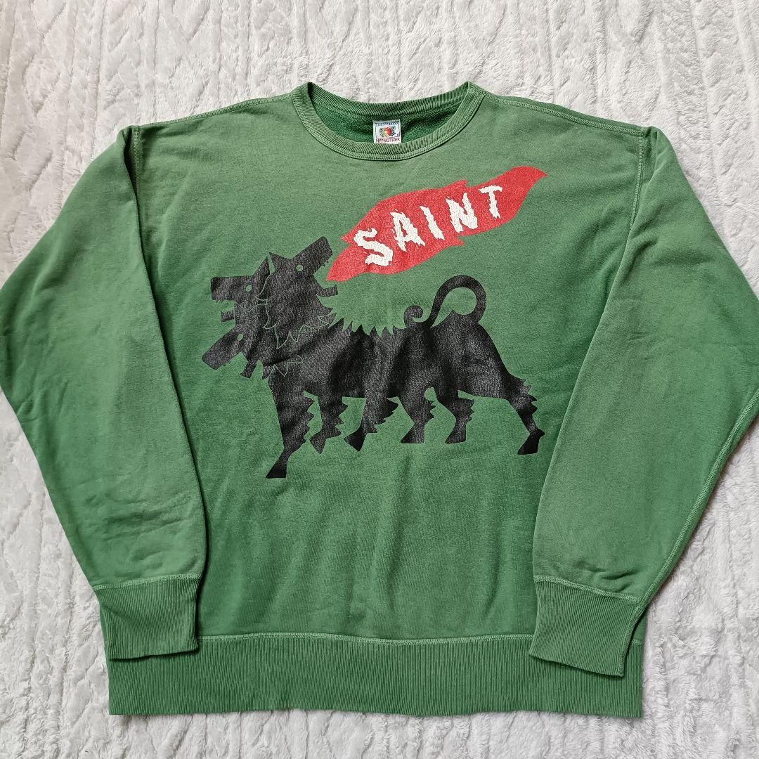 セントマイケル 23AW ケルベロス CRW N スウェット グリーン XL