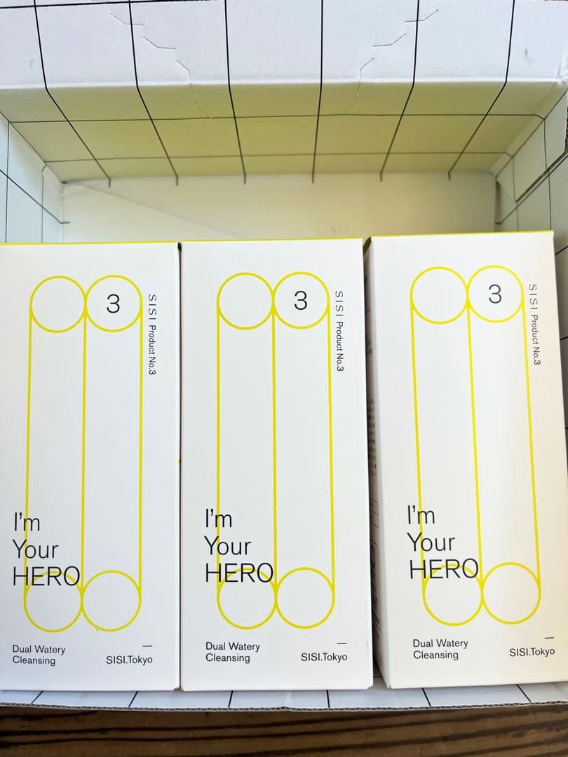 SiSi アイムユアヒーロー デュアルウォータリークレンジング 230ml3個