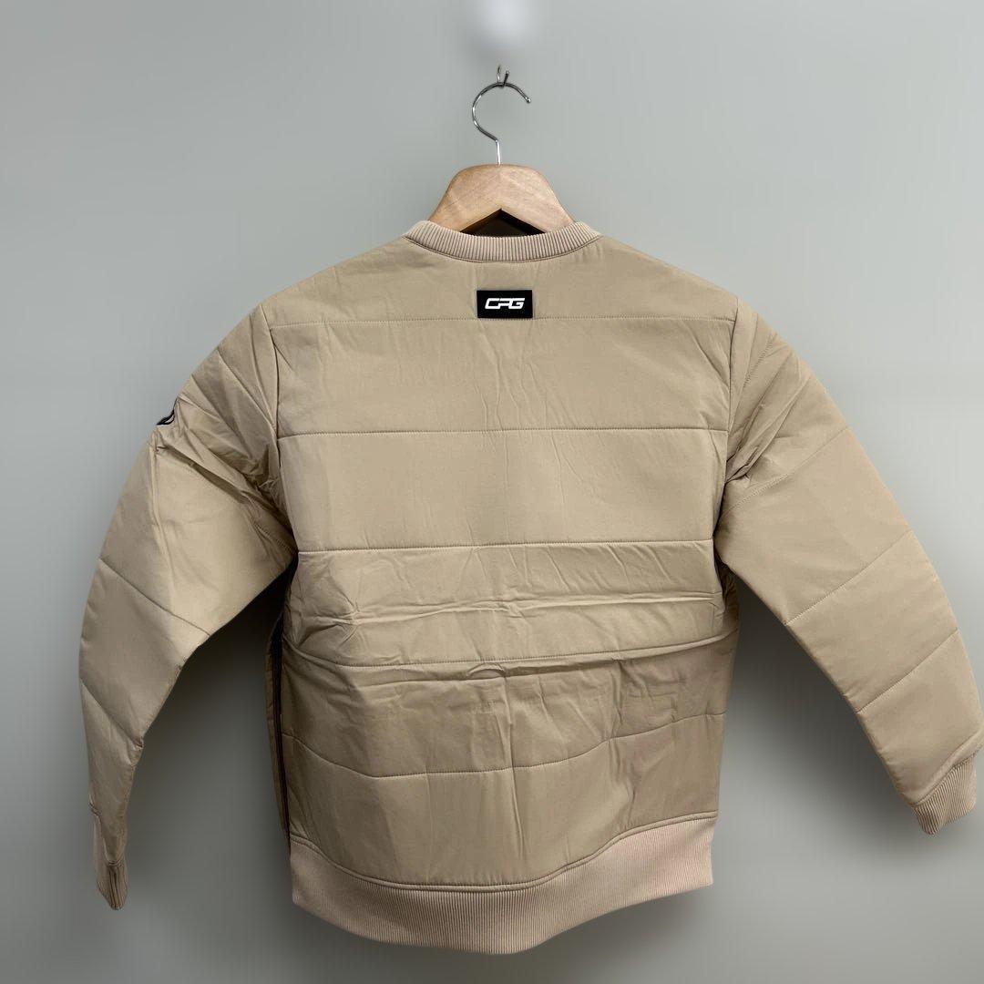 【新品】CPG ベージュキルティングジャケット S サイズ