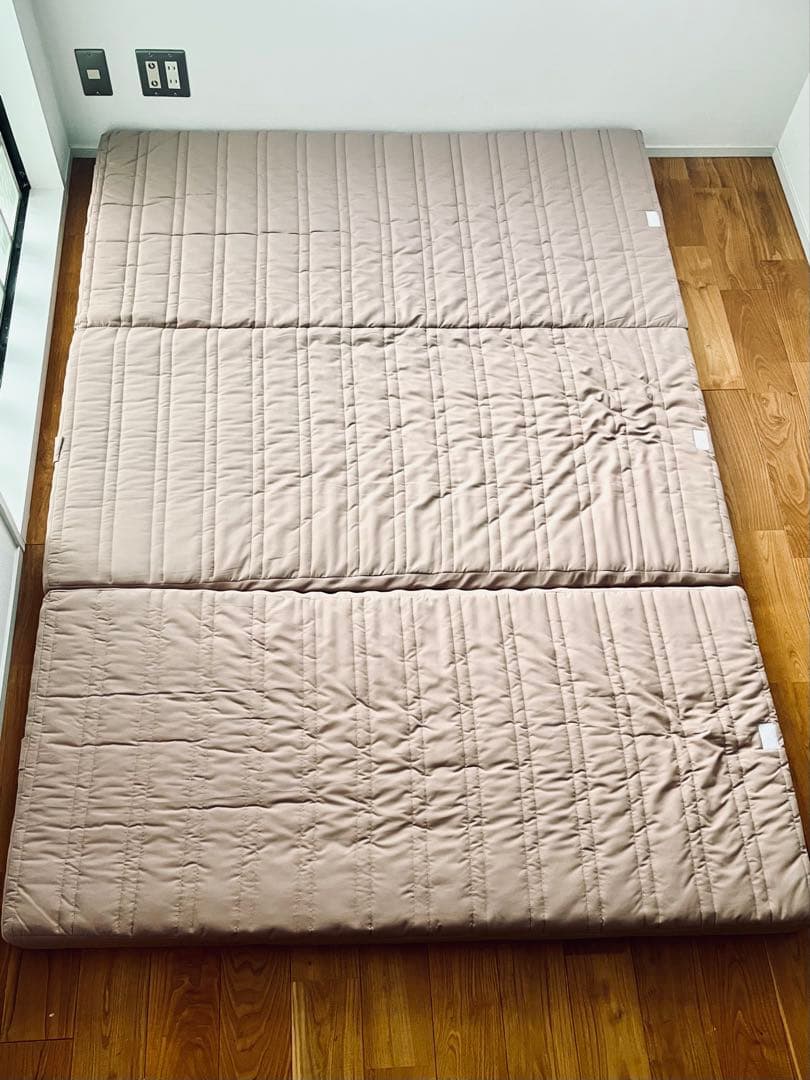 専用／折りたたみマットレス ダブル 川の字寝 ファミリー Achilles