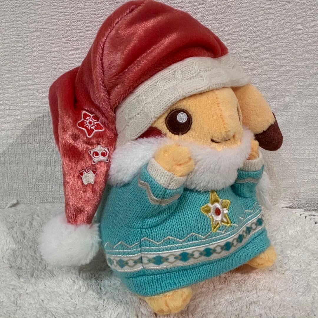 美品　ポケモン クリスマス ぬいぐるみ ピカチュウ Heartwarming